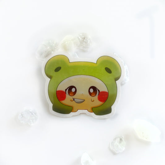 Roumiro's Threat—Cute Vinyl Sticker | Minni's Mirea