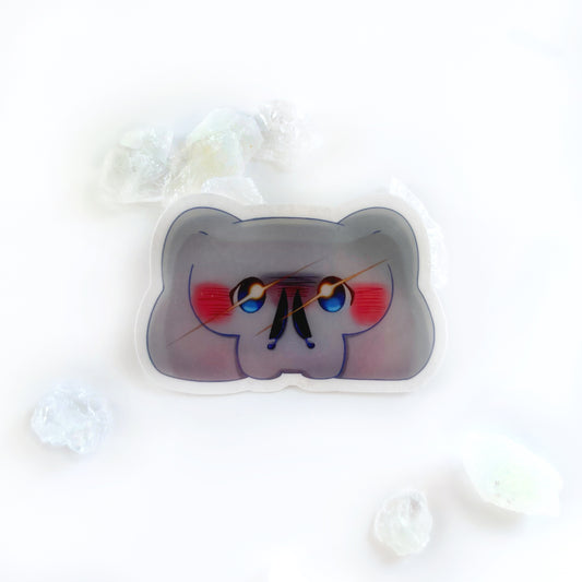 Rue's Threat—Cute Vinyl Sticker | Minni's Mirea