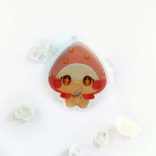 Sora's Threat—Cute Vinyl Sticker | Minni's Mirea